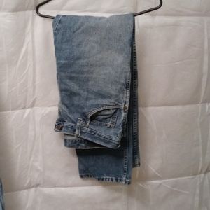 Mens blue jeans, size 34×29